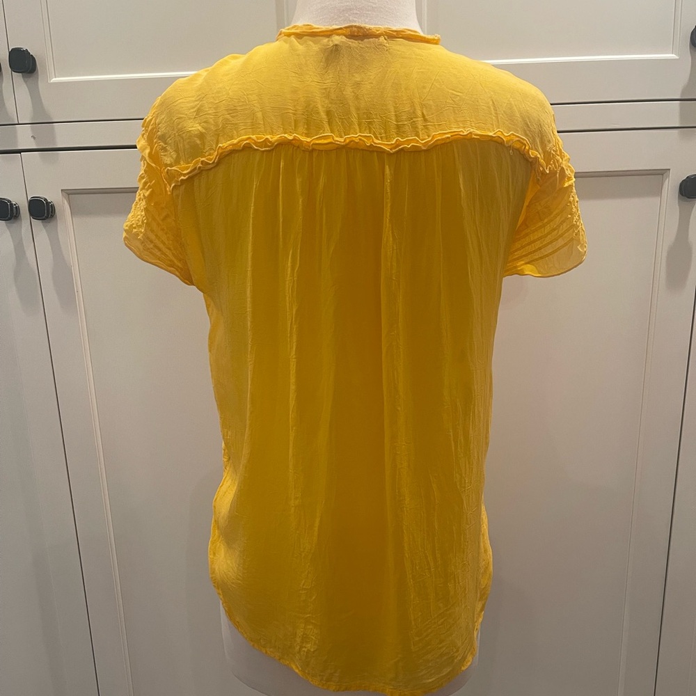 Johnny Was Lafaret Embroidered Blouse size Small - Picture 3 of 5